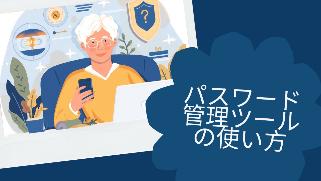 パスワード管理ツールの使い方｜60代でも安心して使える完全ガイド